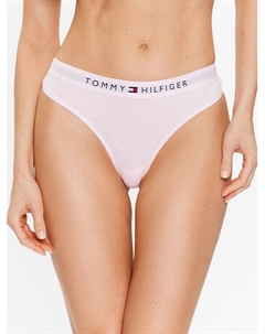Струнная танга, розовый Tommy hilfiger
