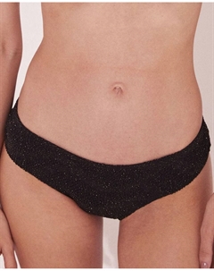 Простые бразильские плавки бикини, черный Agua de coco