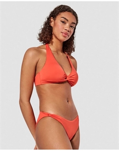 Плавки бикини с узлом, оранжевый Gisela