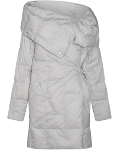 Длинный пуховик, серый Add