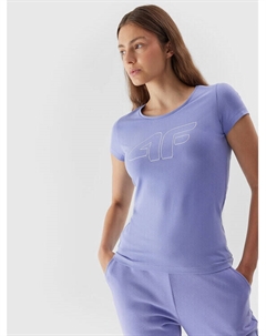 Футболка узкого кроя, фиолетовый 4f