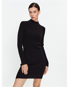 Трикотажное платье приталенного кроя, черный Michael michael kors