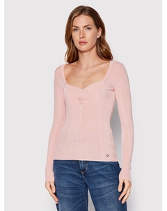 Узкая блузка, розовый Guess