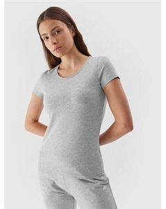 Футболка узкого кроя, серый 4f