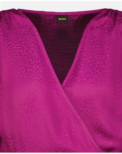 Платье с длинным рукавом, баклажановый Hugo boss