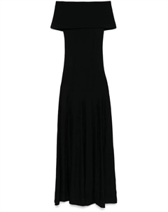 Платье макси Ava, черный Khaite