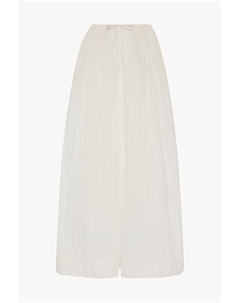 Брюки Hypnosta из хлопка, белый The row