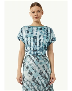 Футболка с принтом, бирюзовый Comma casual identity