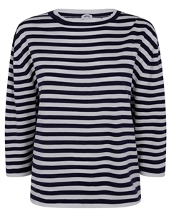 Полосатый топ, синий Aspesi