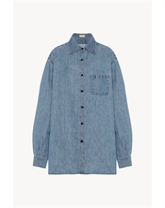 Рубашка Nesson из льна, белый The row