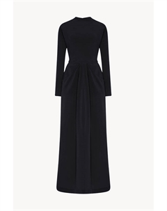 Платье Anselm из джерси, черный The row