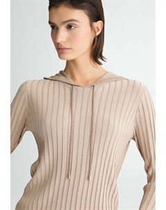 Толстовка с капюшоном, бежевый Liu jo