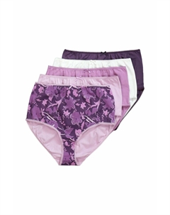 Трусы 5 PACK, фиолетовый Ulla popken