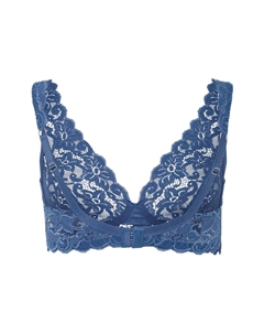 Треугольный бюстгальтер MOMENTS SOFT, темно-синий Hanro