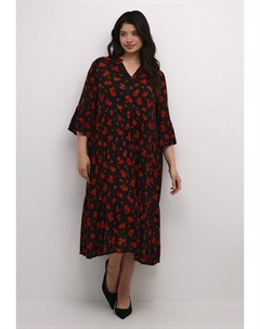 Повседневное платье KERRY AMI, черный Kaffe curve