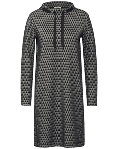 Повседневное платье MINIMAL JAQUARD, черный Cecil