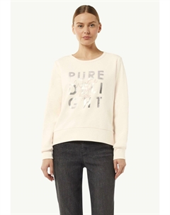 Толстовка MIT FRONT-PRINT UND, молочный Comma casual identity