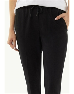 Спортивные брюки IM SLIM FIT MIT BÜGELFALTE, черный Comma casual identity