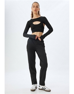 Спортивные брюки HIGH RISE, черный Koton