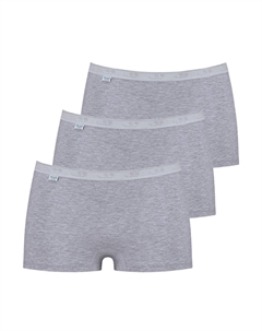 Трусы 3 PACK BASIC + SHORT SLIP, серый Sloggi