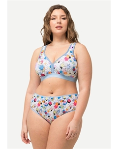 Треугольный бюстгальтер, светло-голубой Ulla popken