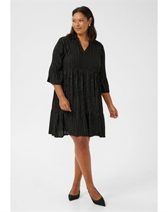 Повседневное платье CLIO, черный Kaffe curve