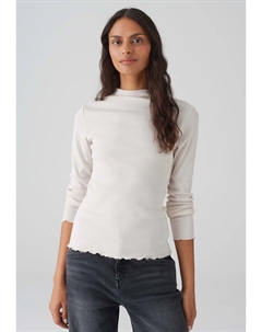 Топ с длинными рукавами SONINCHEN, белый Opus