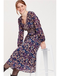 Повседневное платье IN TRAPEZFORM MIT V-AUSSCHNITT, бордовый Cache cache