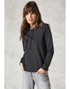 Толстовка GEMUSTERTES LANGARM, серый Cecil