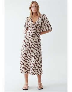 Повседневное платье ALOHA, бежевый Calli