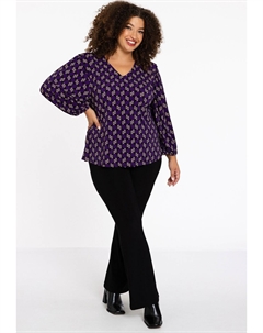 Топ с длинными рукавами, фиолетовый Yoek