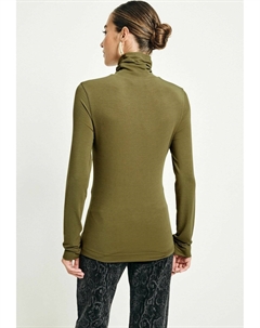 Топ с длинными рукавами SUPER SOFT ROLL NECK, зеленый Next