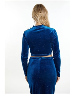 Топ с длинными рукавами MIT GLITZER TYLIN, красный Faina