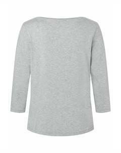 Топ с длинными рукавами, серый More&more