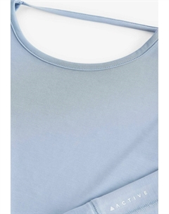Топ с длинными рукавами OPEN BACK SOFT TOUCH, синий Next