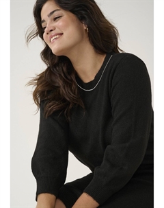 Платье-джемпер MERIDA, черный Kaffe curve