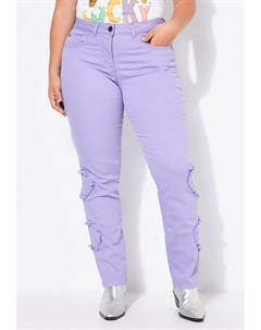 Джинсы облегающего кроя, фиолетовый Angel of style