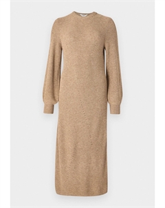 Платье-джемпер OBJDITTE MIDI DRESS, коричневый Object
