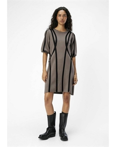 Платье-джемпер MIDI, серо-коричневый Object