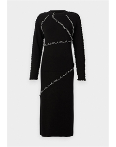 Платье-джемпер OBJJANNE DRESS, черный Object