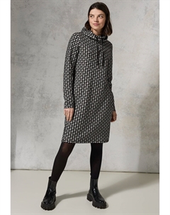 Платье-джемпер JACQUARD, черный Cecil