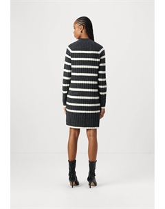 Платье-джемпер MILEY STRIPE, серый Jdy