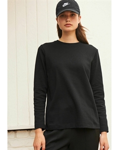 Топ с длинными рукавами HEAVYWEIGHT PETITE, черный Next