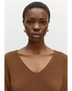 Платье-джемпер, коричневый Edited