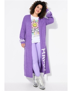Кардиган STRAIGHT FIT HAPPY-STATEMENTS, фиолетовый Angel of style