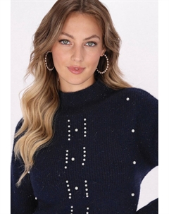 Платье-джемпер, темно-синий Faina