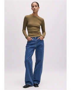 Топ с длинными рукавами GINGER, зеленый Edited