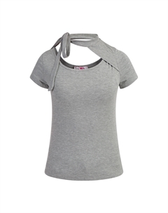 Топ Jerseyshirt, цвет Grau Melange Mymo