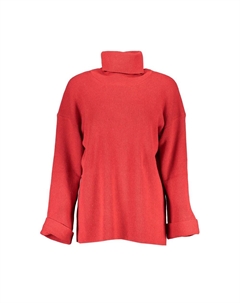 Красный шерстяной женский свитер Gant