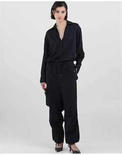 Женские широкие брюки-карго, черный Replay